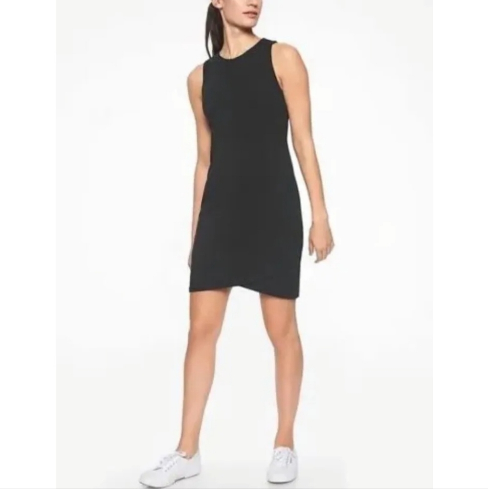 Athleta Black La Palma Athlesuire Stretch Dress
